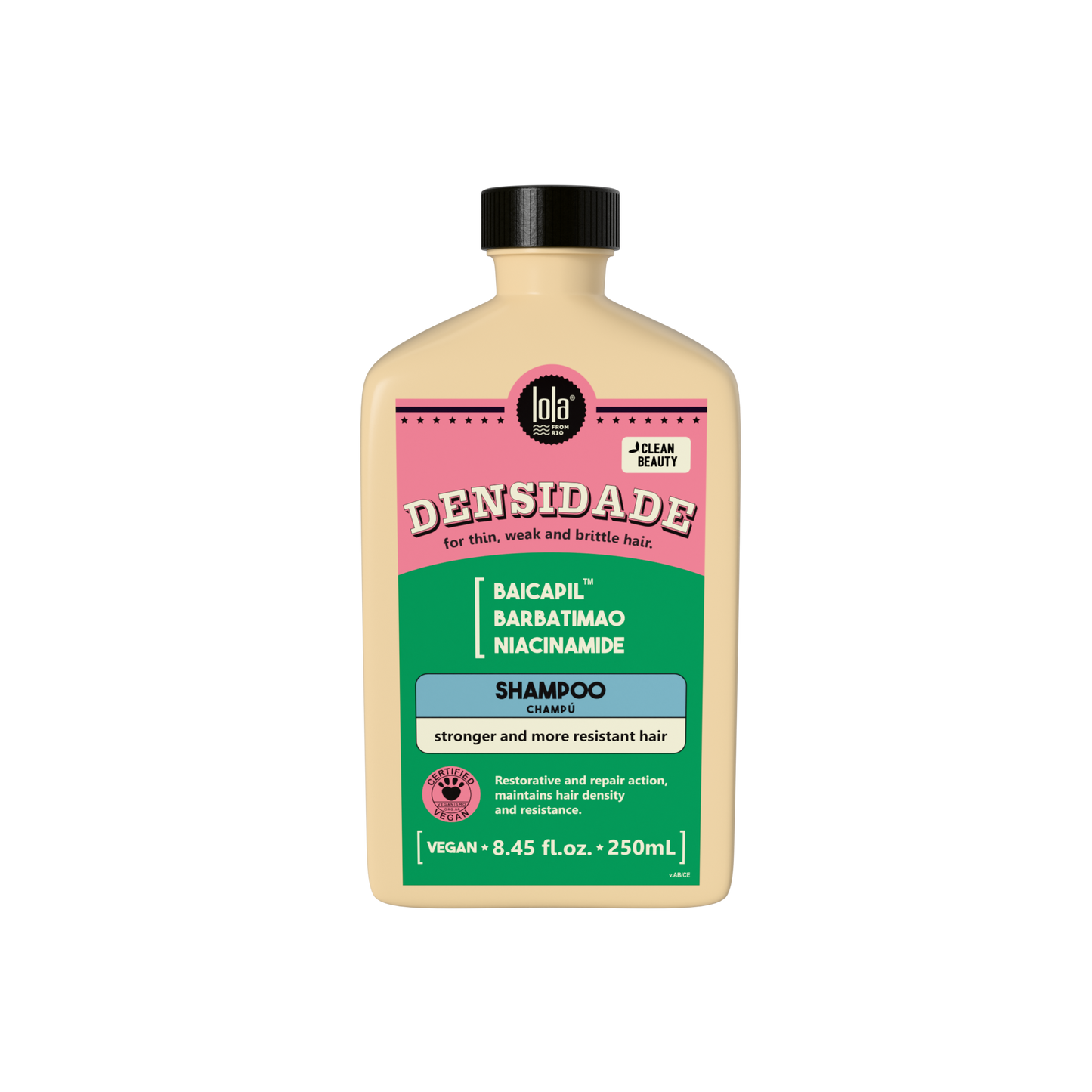 Lola Densidade Shampoo 250ml for fine, fragile and weak hair