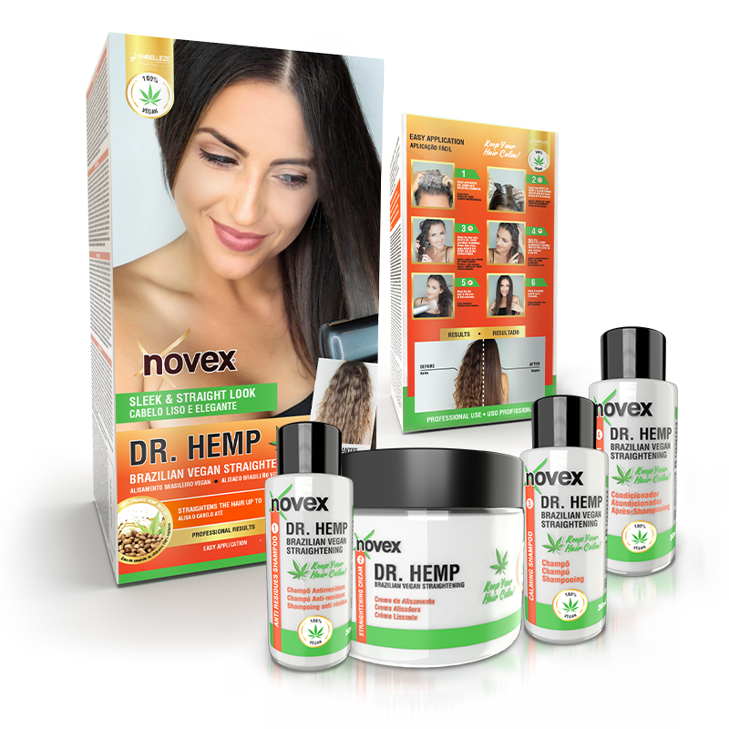 Novex Brazilian Straightening Kit Doctor Hemp