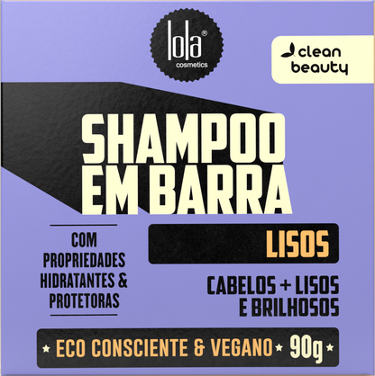 LOLA - Em Barra - Solid Shampoo for Straight Hair 90g